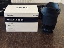 Sigma 16 mm,PER MICRO 4/3, in