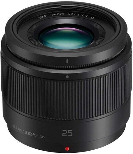 Panasonic 7 lumix g - f1.7,